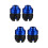 4 Pcs Motorbike Front Fork Slider Crash Protector 7