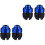 4 Pcs Motorbike Front Fork Slider Crash Protector 3