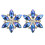 3Paires Clips Rhinestone Accessoires Chaussures 1