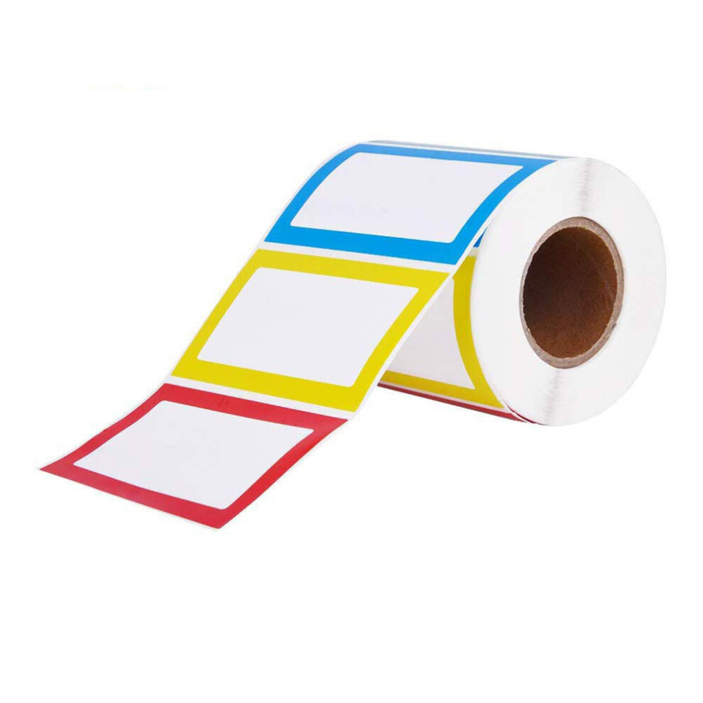 Photos - Other Office Equipment 6 Rolls Self-Adhesive Coloured Sticky Paper Name Labels Mark Paster