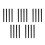 20 Pcs Graphite Electrode Carbon Rods For Electrochemical Experiments 6