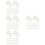140 Pcs Transparent Wall Tapestry Clips For Home Office 9
