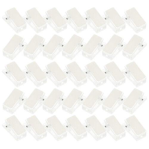 140 Pcs Transparent Wall Tapestry Clips For Home Office 2
