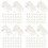 140 Pcs Transparent Wall Tapestry Clips For Home Office 7