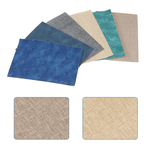 6 Pcs Extra Large Placemats Wrap Diy Fabric Craft Material 1