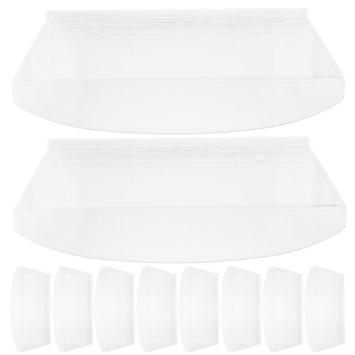 20 Pcs Floating Shoe Display Shelf Wall Mounted Sneaker Rack Organizer 2