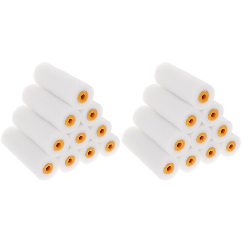 2 Pcs Ceiling Paint Roller Mini Rollers For Painting House Sleeves 1