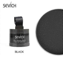 (Black) Sevich 13 Colors Hair Shadow Powder Waterproof Hair Line Powder Blonde Hair Line Shadow For