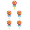 5Pcs Kids Dance Props Lollipop Booth Simulation Candy 18 Cm 9