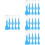 40 Pcs Ticket Scratcher Tool Portable Plastic 8