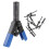 3 Sets 1Pc Core Pulling Riveter Tool With 40Pcs Black Poly Rivets 11