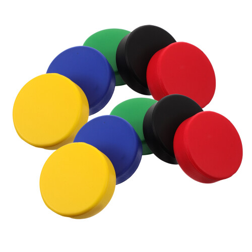 30 Pcs Pu Foam Mini Ice Hockey Pucks For Practice Training Decor 2