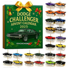 (Dodge)Supercar advent calendar blind box Christmas tree decoration