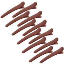 KinZon 12 PCS Hair Clips for Styling Sectioning, YISSION 3.1 Inch Matte Alligator Hair Clips Hair Barrettes No Crease Duck Billed Hair Clip, Hair Styl