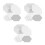 300 Pcs Hexagon Quilting Templates For Paper Piecing Sewing 8