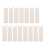 45 Pcs Cotton Linen Drawstring Bag For Straw Storage (Beige) 8