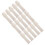 45 Pcs Cotton Linen Drawstring Bag For Straw Storage (Beige) 11