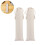 45 Pcs Cotton Linen Drawstring Bag For Straw Storage (Beige) 7
