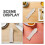 45 Pcs Cotton Linen Drawstring Bag For Straw Storage (Beige) 5