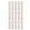 45 Pcs Cotton Linen Drawstring Bag For Straw Storage (Beige) 9