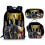 KINZON Student Schoolbag Three-piece Backpack Lunch Bag Pencil Case Backpack 1