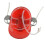 (Yellow) Beer And Soda Drinking Helmet Party Hat 5