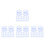 400Pièces Ventouses Silicones Double-Face Claires Pour Surfaces Lisses 8