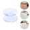 400Pièces Ventouses Silicones Double-Face Claires Pour Surfaces Lisses 11
