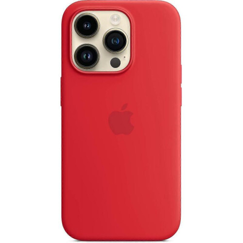 KINZON Apple  - Red   Coque en Silicone avec  pour iPhone 14 Pro 1