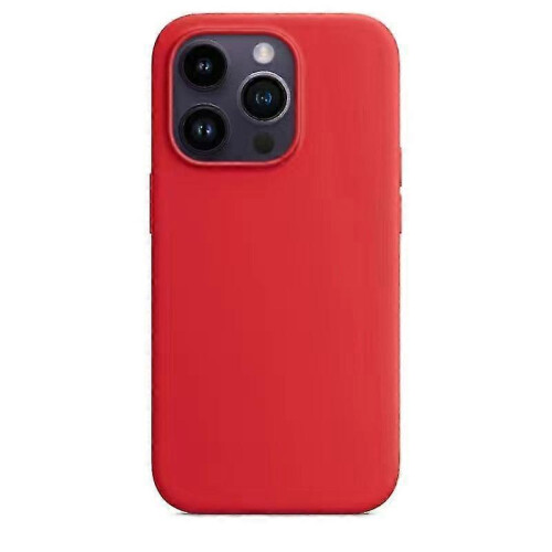 KINZON Apple  - Red   Coque en Silicone avec  pour iPhone 14 Pro