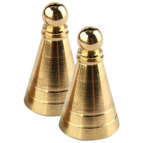 8St Gouden Messing Geurkegel Compact Accessoire Voor 1