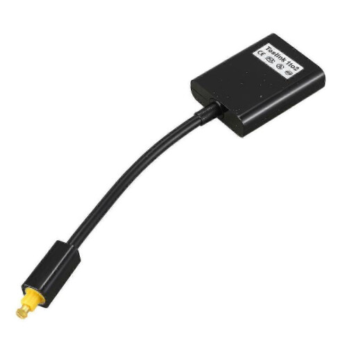 Digital Spdif Optical Audio Splitter 2 Way Toslink Splitter Adapter 1 Input 2 Output Spdif Optical 2