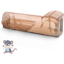 KINZON Pige Souris Transparent et Convivial, Pas Besoin de Tuer Pieges a Rat a Moles, Catch Smart Mouse rutilisable pour Une Utilisation lintrieur e