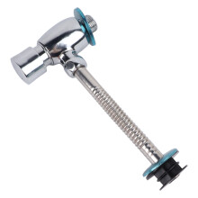 Rust-Proof Brass Urinal Flush Valve Push Button, 20x9.8x3.8cm