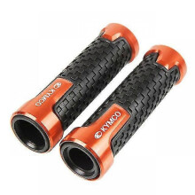 (orange) 7/8 22mm Motorcycle Accessories Handlebar Hand Grips Bar End Gel Grip Cnc For Kymco Exciting Downtown Like 150 180 Ct250 Ak550