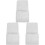 3 Pcs Felt Bedside Caddy Hanging Storage Bag Organizer 2