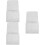 3 Pcs Felt Bedside Caddy Hanging Storage Bag Organizer 7