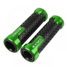 (green) 7/8 22mm Motorcycle Accessories Handlebar Hand Grips Bar End Gel Grip Cnc For Kymco Exciting Downtown Like 150 180 Ct250 Ak550