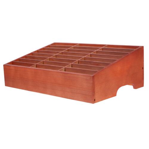2Pcs Wooden Phone Storage Box 24-Grid Organizer For Classroom 2