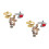 6 Pcs Adjustable Crochet Ring For Yarn Tension And Sewing 8