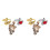 6 Pcs Adjustable Crochet Ring For Yarn Tension And Sewing 5
