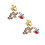 6 Pcs Adjustable Crochet Ring For Yarn Tension And Sewing 6
