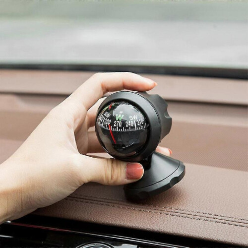 Multi-functional Universal Car Compass Pocket Mini Ball Dash Car Mount Navigation Compass easter gift 2