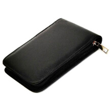 KINZON Pen Case Schoolbag Pen Pencil Case Leather Case for 12 Pen K20