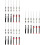 18 Pcs Fountain Pen Ink Absorber Fill Tool 7