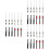 18 Pcs Fountain Pen Ink Absorber Fill Tool 6