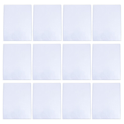 48 Pcs Protective Photo Sleeves Transparent Portable Holders 1