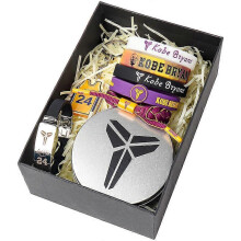 Basketball Kobe Wristbands Black Mamba Kobe Bracelet Signature Sport Silicone Adjustable Bracelet Memory Gift 5 Pcs