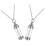 4 Pcs Pet Urn Necklaces Pendant For Ashes Keepsake 3