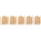 250 Pcs Small Wooden Golf Pencils Hb 11